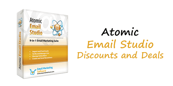 Atomic Email Studio Discount Coupon Code - 35% Promo Coupons