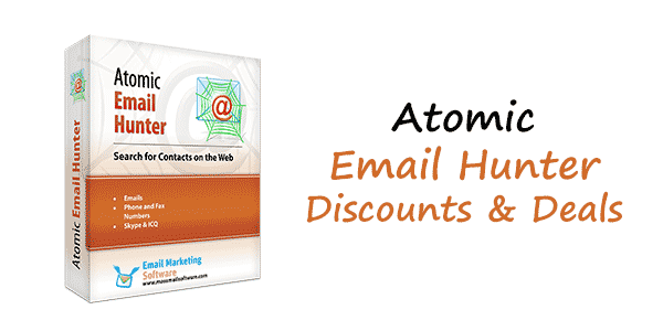 Atomic Email Hunter Discount Code 65% Off