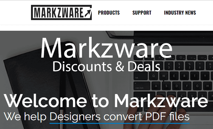 Redeem your Markzware Coupon Code for an instant promotional discount of up to 45%