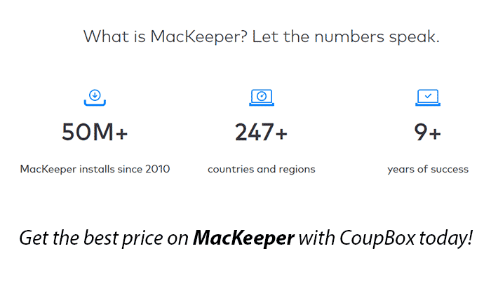 New MacKeeper coupon code for 81% discount